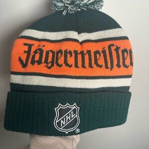 NHL Green and Orange Beanie Hat